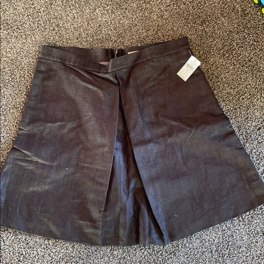 Gap Pleated skirt is dressy denim